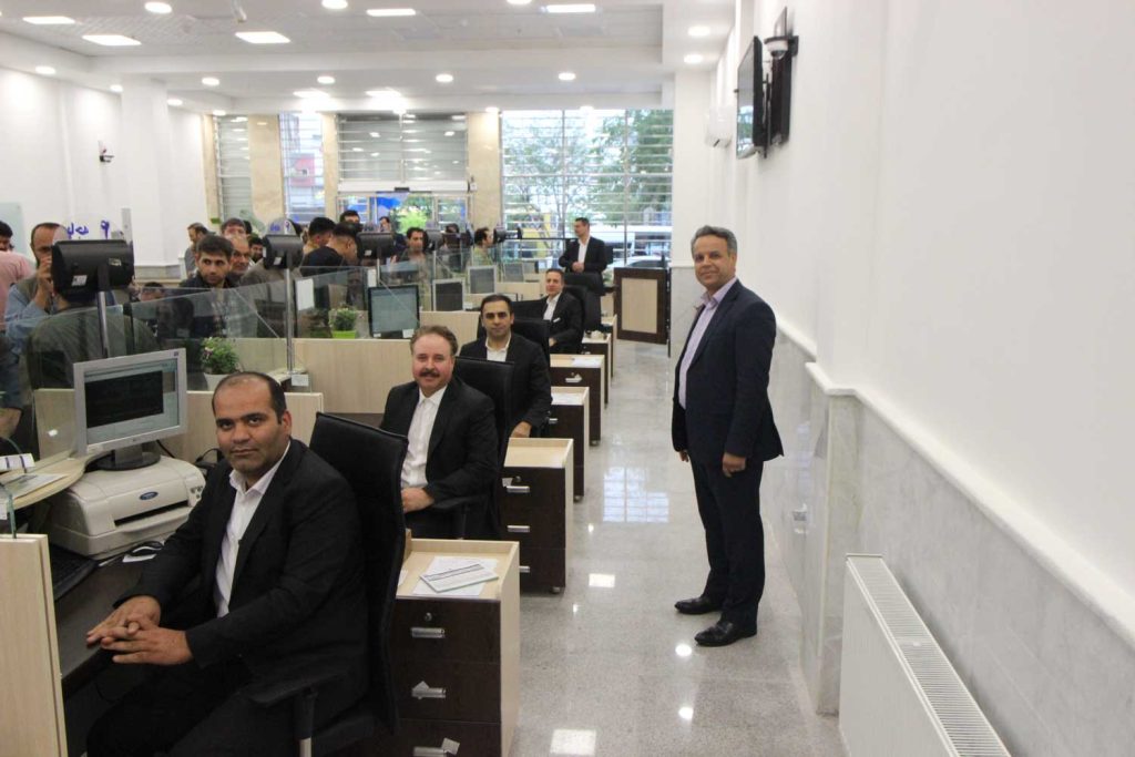 بازگشایی شعبه طرق مشهد بانک صادرات